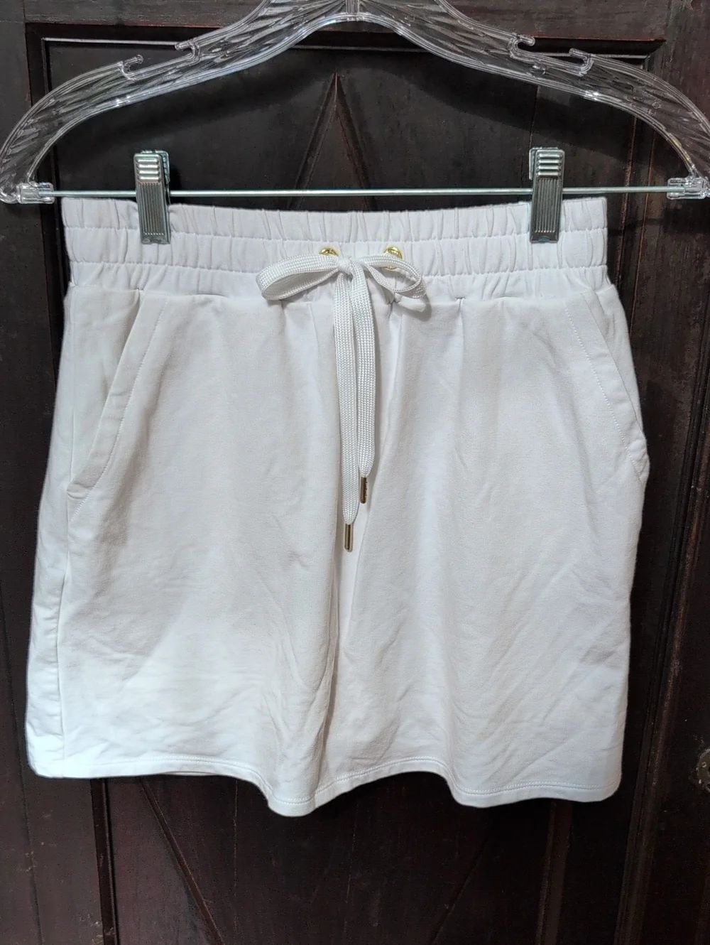 Lilly Pulitzer Resort White Knit Pull On Skort Size XS Closet Staple